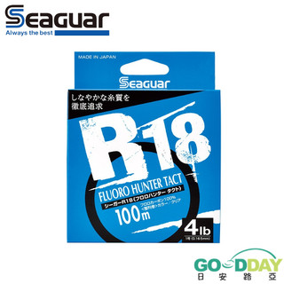 >日安路亞< Seaguar R18 FLUORO HUNTER TACT 碳氟線