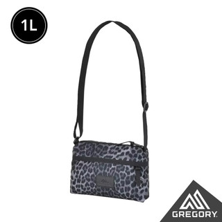 Gregory-1L ENVELOPE SHOULDER 斜背包 雪豹紋/黑豹紋 #GG125406