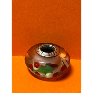 【Pandora】聖誕紅琉璃串飾-絕版品 聖誕禮物 交換禮物