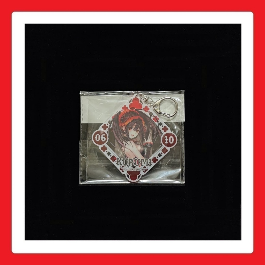 ✨ 約會大作戰 時崎狂三 Birthday壓克力鑰匙圈 / 生日 會場限定版 狂三 魔法偵探時崎狂三事件簿 台灣角川