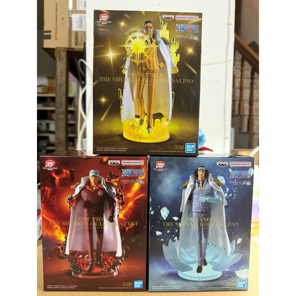 全新現貨⚠️景品 航海王 THE出航LOGIA 波爾薩利諾 黃猿 盃 赤犬 庫山 青雉 特別版 海賊王 萬代