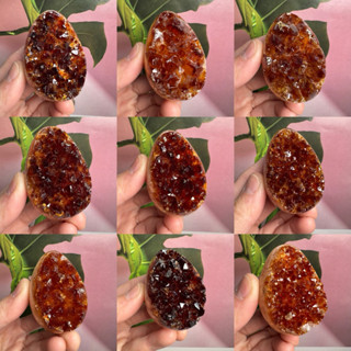 12/5更新😍全拋光黃水晶蛋 恐龍蛋晶洞 黃水晶鎮 頂級酒黃ESP+🥇51～100號可挑選🧡小小可愛 送禮 收藏 拇指蛋