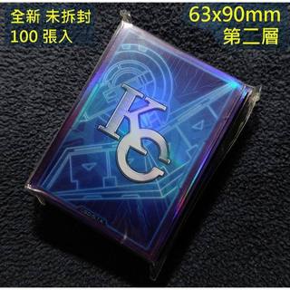神購-遊戲王 正版 KC 卡套 (第2層) KONAMI認證店 限定發售 卡套X1包(100入 全新未使用)
