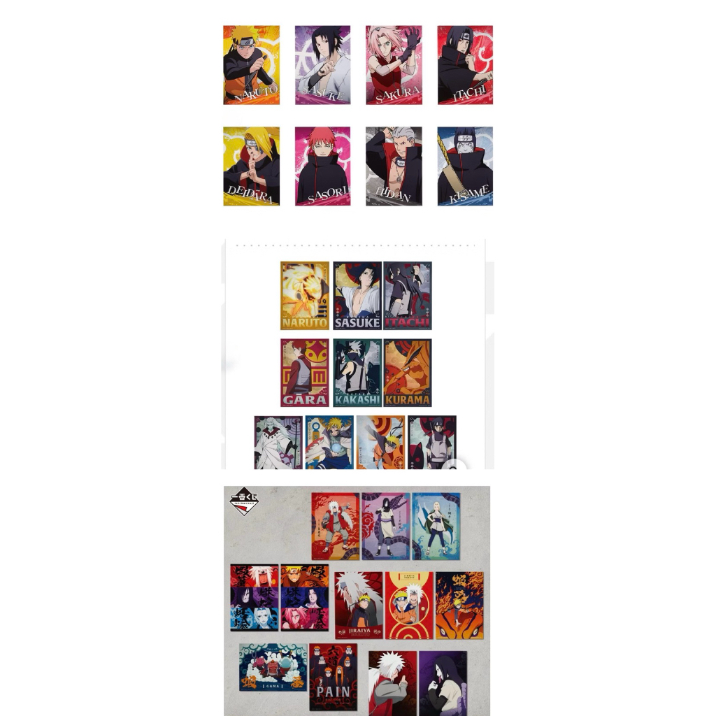 全新未拆 一番賞 火影忍者 疾風傳 傳說的三忍 自來也 大蛇丸 綱手 F賞 海報