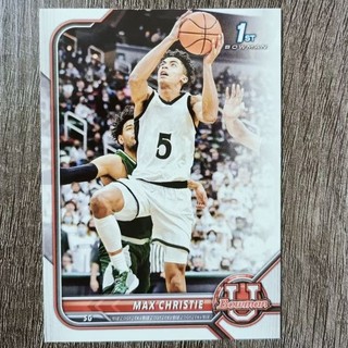 2021-22 Bowman University 達拉斯小牛隊 Max Christie 球員卡