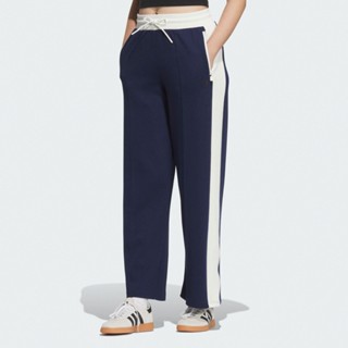Threeg✨ ADIDAS OG RETRO SPORT 運動長褲 拉鍊口袋 綁帶抽繩 深藍 女款 JM8020