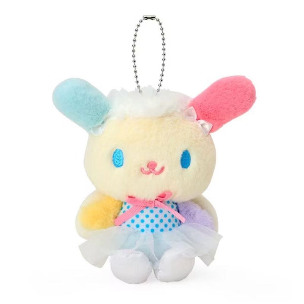 （現）日本正版Sanrio三麗鷗花小兔米花兔usahana芭蕾舞紗裙造型玩偶珠鏈吊飾