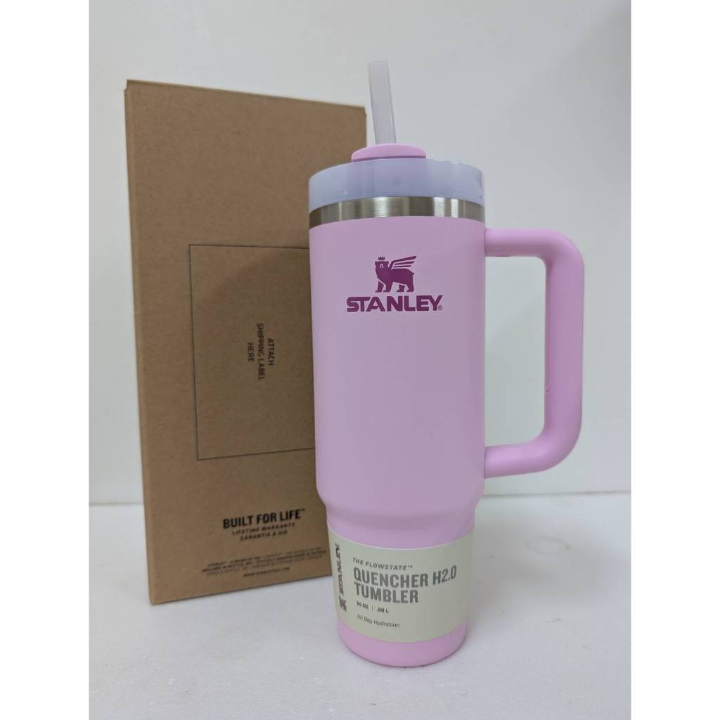 Stanley Quencher H2.0 FlowState 冒險系列吸管隨手杯 30oz 盒裝 (0.88L) 現貨
