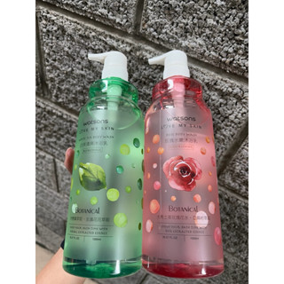 屈臣氏 白茶清爽沐浴乳/玫瑰水嫩沐浴乳 1000ml