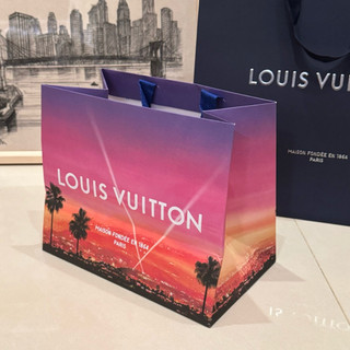Louis Vuitton 路易威登 pink sunset 紙袋 禮品袋