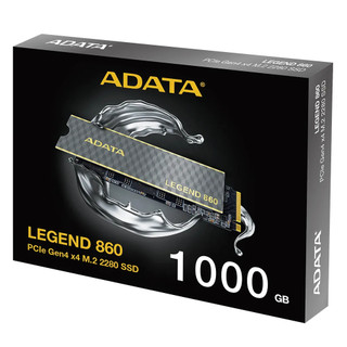 ADATA 威剛LEGEND 860 1TB PCIe Gen4x4 M.2 2280 SSD固態硬碟