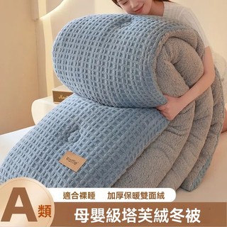 ✨臺灣有貨✨免運✨2025新款華夫格舒棉絨冬被被子被芯 單人被 雙人被 學生被 夏被 冬被 棉被 四季被 春秋被 可水洗