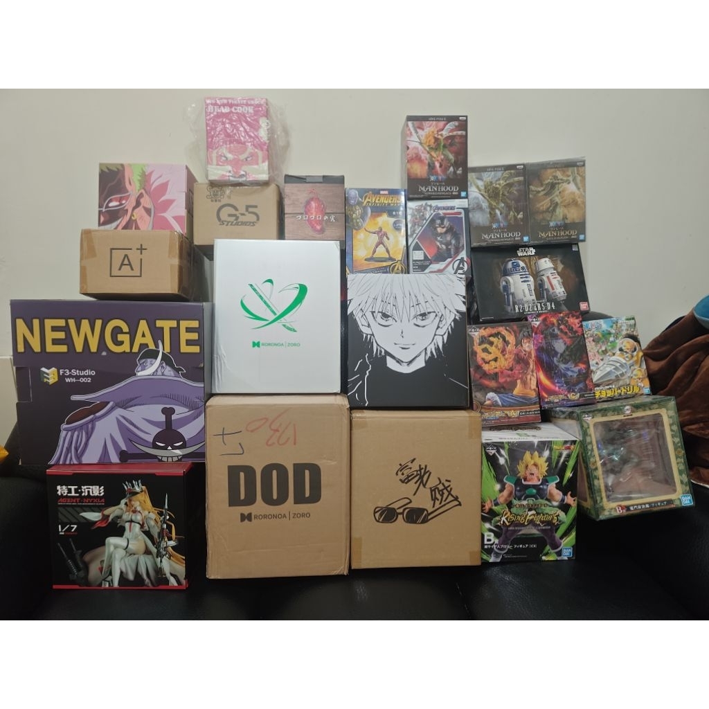 模玩角都 燃風雛田 DOD索隆 富老賊奇犽 G5長麵包 A+明哥 DEMON響雷果實 Myethos特工沉影 金證海賊王