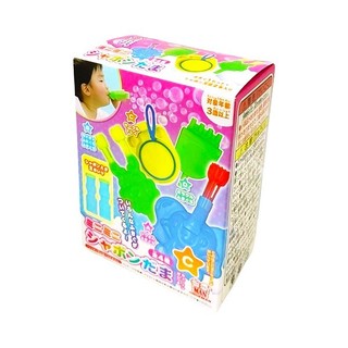 +爆買日本+ onoeman 尾上萬 迷你吹泡泡口香糖附玩具 3歲以上 隨機4種泡泡工具 大象 多口 獅子 圈圈 日本進