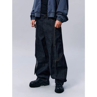ENCLAVE BARREL LEG “REBAR” PANTS | DENIM