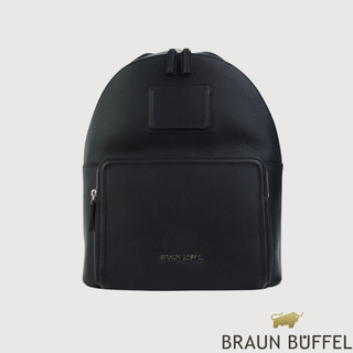 【BRAUN BUFFEL】布洛 後背包-黑色(德國小金牛台灣總代理)/BF572-73-BK