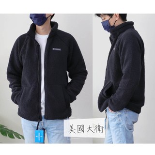 《美國大衛》Columbia 外套 外套男 長袖 絨毛 立領外套 夾克 衣服 上衣 夾克 男 哥倫比亞【1726487】
