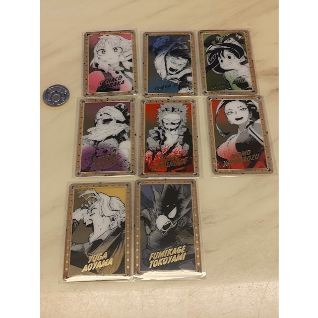 [睡睡蛙小池] 我的英雄學院 拍立得 透卡 原畫 麗日御茶子 八百萬百 蛙吹梅雨 切島銳兒郎 常闇踏陰 青山優雅峰田實