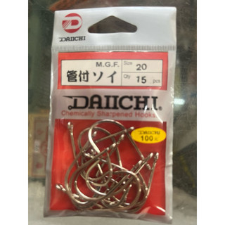 <嘉嘉釣具> DAIICHI大一針 MGF 管付ソイ 大石斑鉤 大竹午 大物專用鉤
