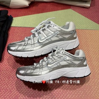 Linda❤️代購 Nike P-6000 GS 大童 女鞋 白銀藍 復古 運動 休閒鞋 童鞋 HV5064-101