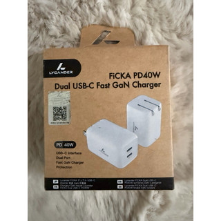 日本Lycander Ficka雙USB-C快速氮化鉀充電器