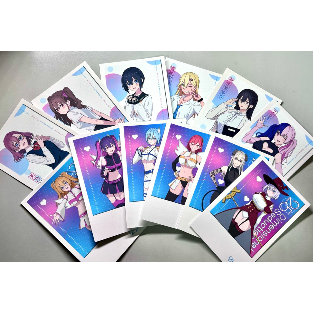 「正版現貨」 2.5次元的誘惑明信片 拍立得風 質感明信片 天乃理理沙 橘美花莉 諾諾亞 喜咲亞理亞 真由羅 753