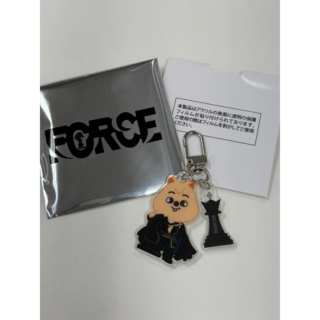 Stray Kids “FORCE” 日本官方正版盲抽壓克力鑰匙圈- Han Quokka
