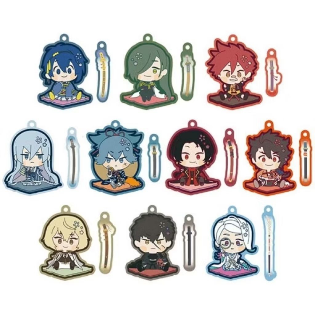 【未開封】三麗鷗 BOX 01手機防塵塞【不附外袋】三日月宗近 青江 加州清光 陸奧守吉行 髭切 刀劍亂舞 わんぱく