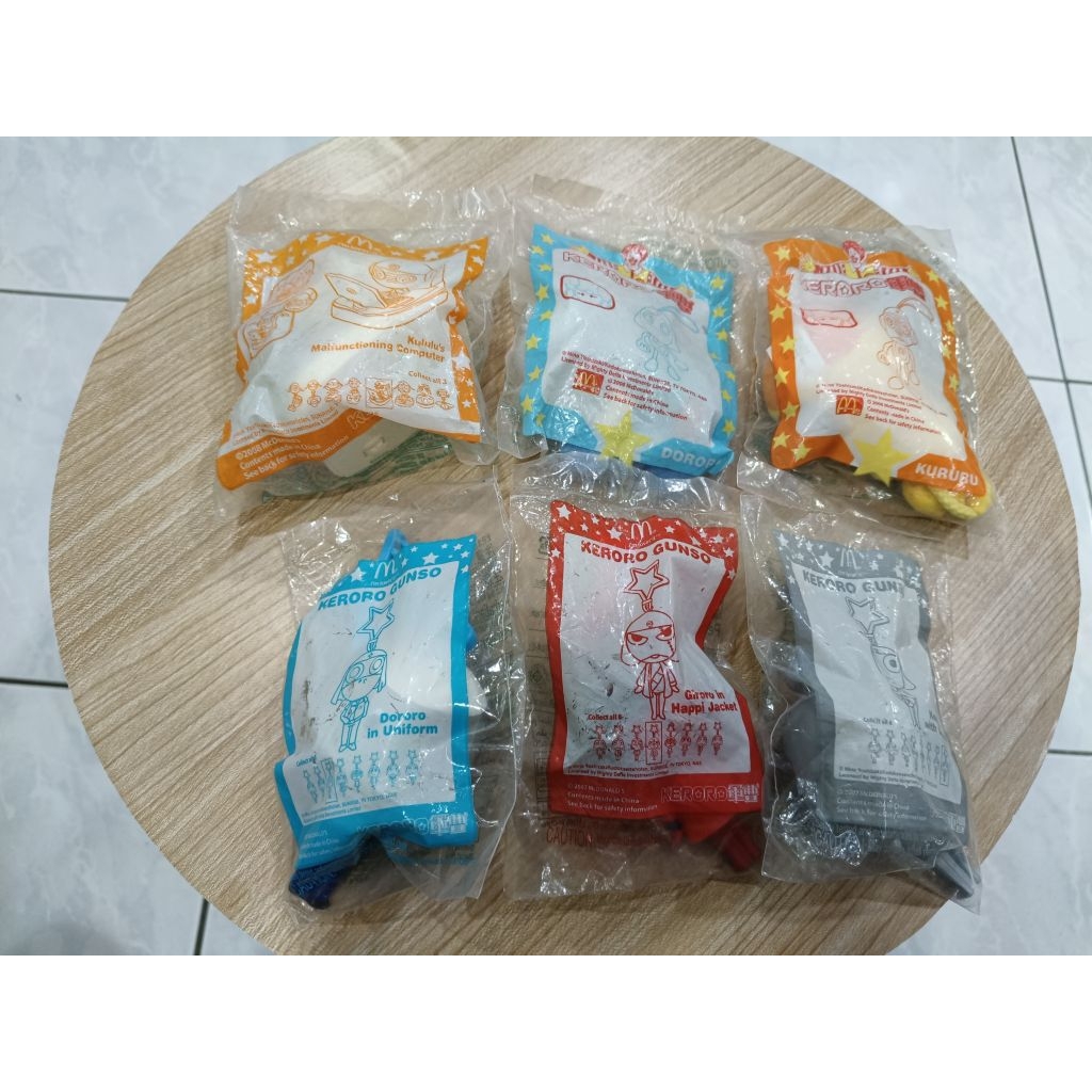 麥當勞軍曹 Keroro  吊飾娃娃 玩具公仔