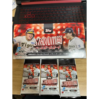 日本職棒 球員卡 2024 Topps NPB Stadium Club Baseball Card 一包