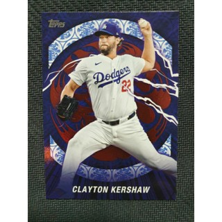 小傷 購買前看圖二 2025 Topps #WTD-5 Clayton Kershaw Dodgers