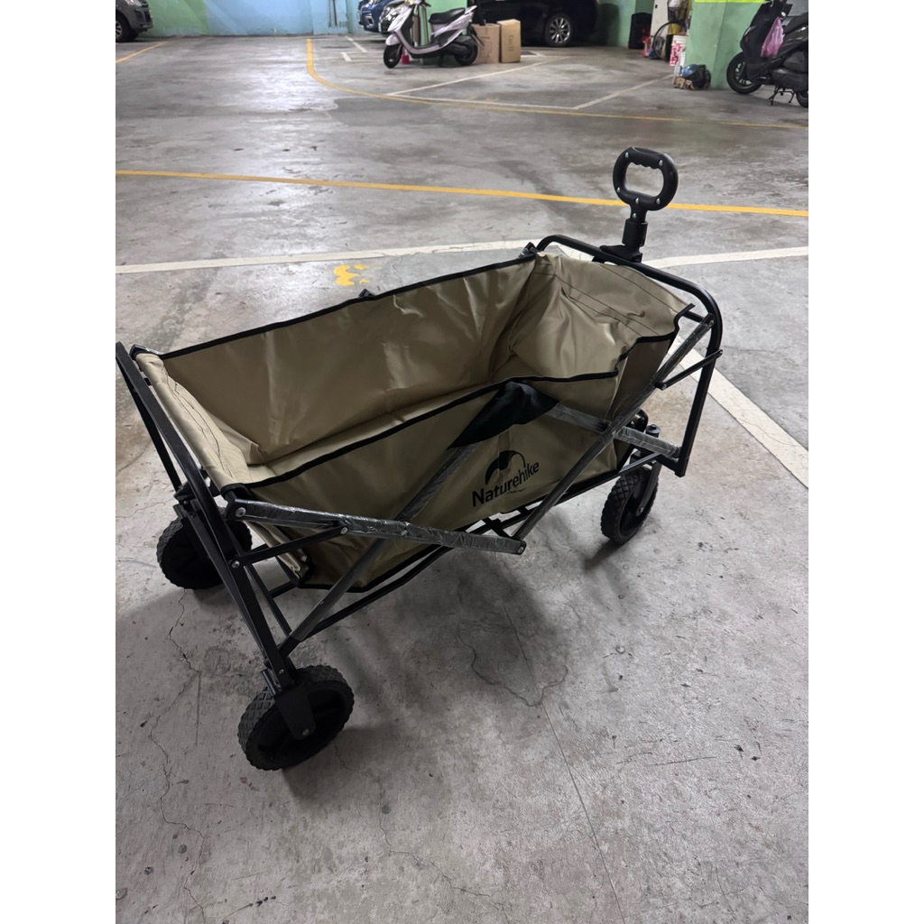 二手 - 台灣 現貨 Naturehike 挪客NH 輕量便攜折疊推車 手拉車 購物車 推車 大容量 90L 戶外 露營