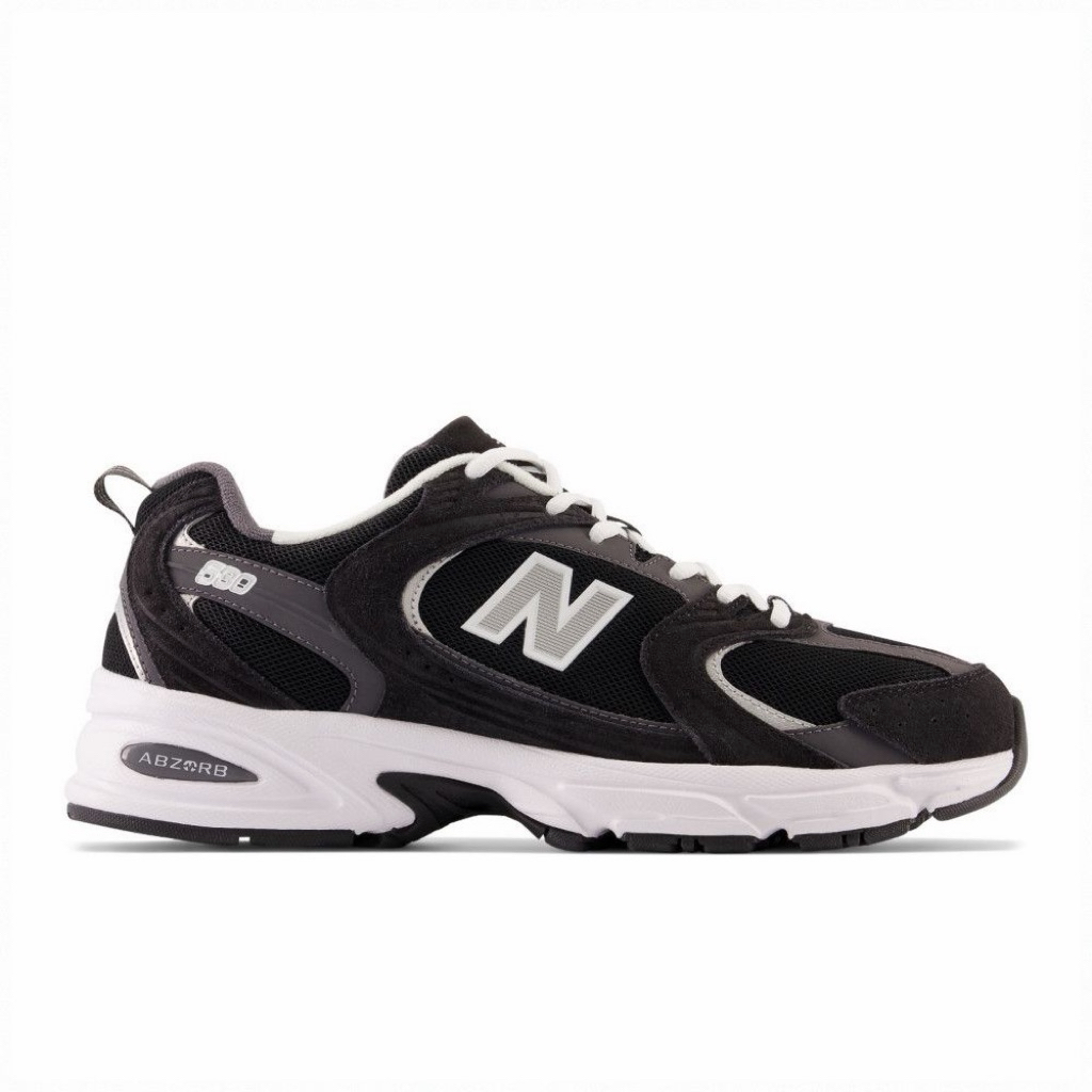 NEW BALANCE 530 復古休閒鞋 黑白 MR530CC