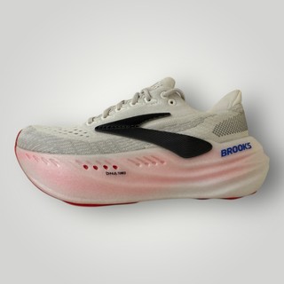 Brooks 布魯克斯 Glycerin Max 甘油 厚底 超彈力 女 慢跑鞋 白 粉紅 1204361B118