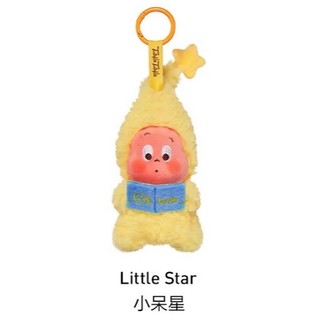 POP MART 泡泡瑪特 Twinkle Twinkle 我們都是星星人系列-毛絨掛件盲盒 小呆星 盲盒確認款 吊飾