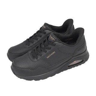 【SKECHERS】休閒系列 Uno Slip-Ins 寬楦-177118W-全黑\女