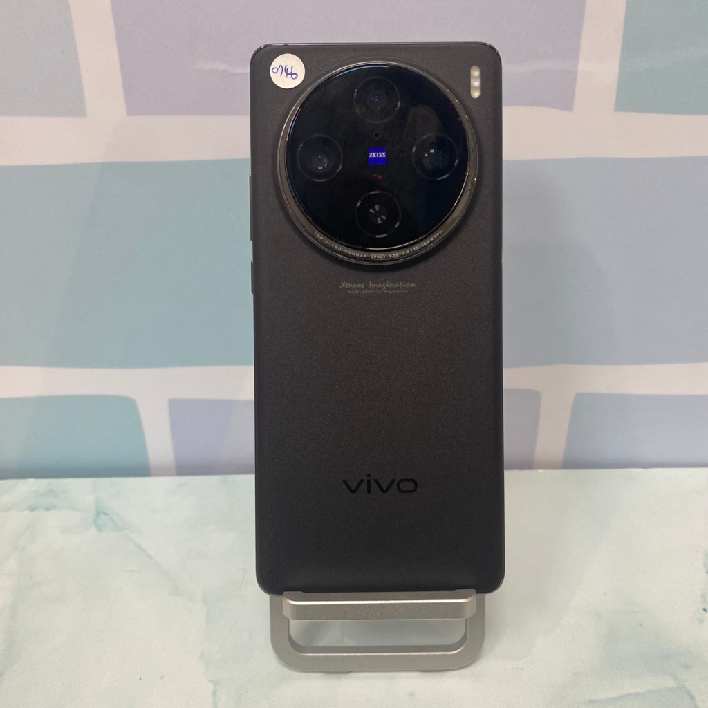 【鏡頭玻璃一小刮】VIVO X100 Pro 16+512GB 黑色 6.78吋 維沃 實體經營 二手機 D0746