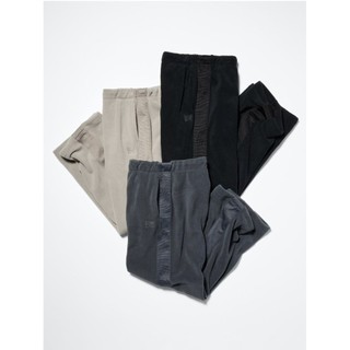 Uniqlo x Needles Fleece Wide Pants 搖粒絨長褲 蝴蝶刺繡刷毛寬褲