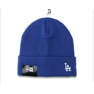 【NEW ERA】MLB 洛杉磯道奇 LA 藏藍 毛帽 秋冬 限量 穿搭 潮流 嘻哈【ANGEL NEW ERA】