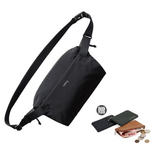 Bellroy Lite Sling 系列單肩斜背包/胸包 -沉穩黑 BLLA 送真皮零錢包