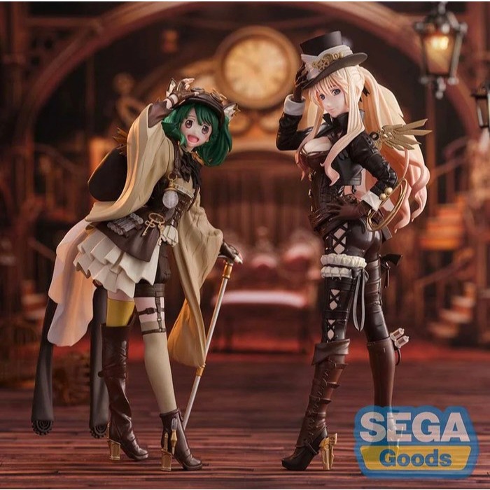 (塔比樂玩具)SEGA 超時空要塞 雪露·諾姆 蘭花·李 華麗革命 景品 公仔