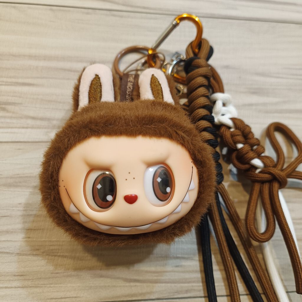 Labubu頭掛件精緻五金趣多多款