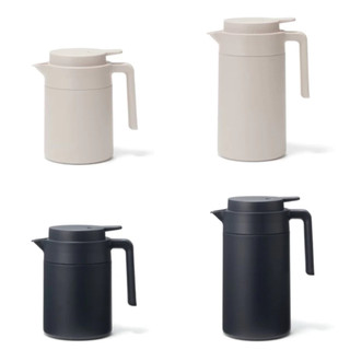 【現貨在台】MUJI 無印良品 保溫保冷 桌上水壺 廣口易清洗 米色黑色 日本直送