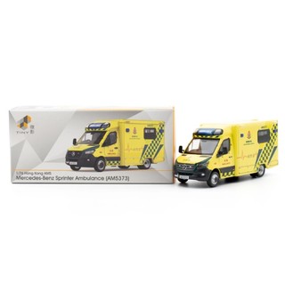 ☆勳寶小車舖【現貨】TINY 微影 城市 香港 AMS GOV07 賓士 Sprinter 救護車 (AM5373)