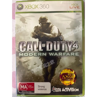 XBOX 360 決勝時刻 4 現代戰爭 英文版 Call of Duty4 二手 （ONE相容）