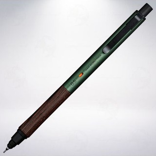 日本 三菱鉛筆 uni KURU TOGA Wood 轉轉自動鉛筆: 森林綠/Forest Green