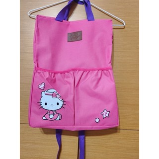 二手 HELLO KITTY 手提後背包 補習袋 40×30×13公分