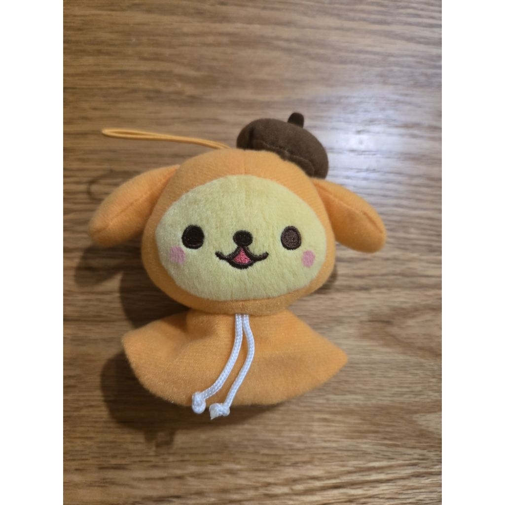 布丁狗 晴天娃娃布丁狗 娃娃 吊飾 夾娃娃 玩偶 三麗鷗 pompompurin 抓樂霸