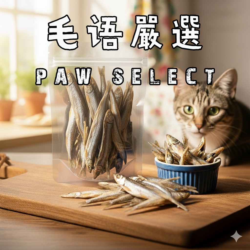 手作寵物柳葉魚乾｜天然寵物零食｜狗狗貓咪安心點心 台灣製｜無添加防腐劑
