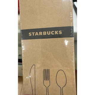 全新未拆封 特價出清 星巴克品牌餐具組 STARBUCKS 餐具 不鏽鋼 不銹鋼 304